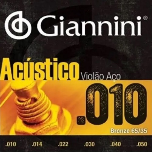 Enc Violão Aço Giannini Acustico 010 GESWAM